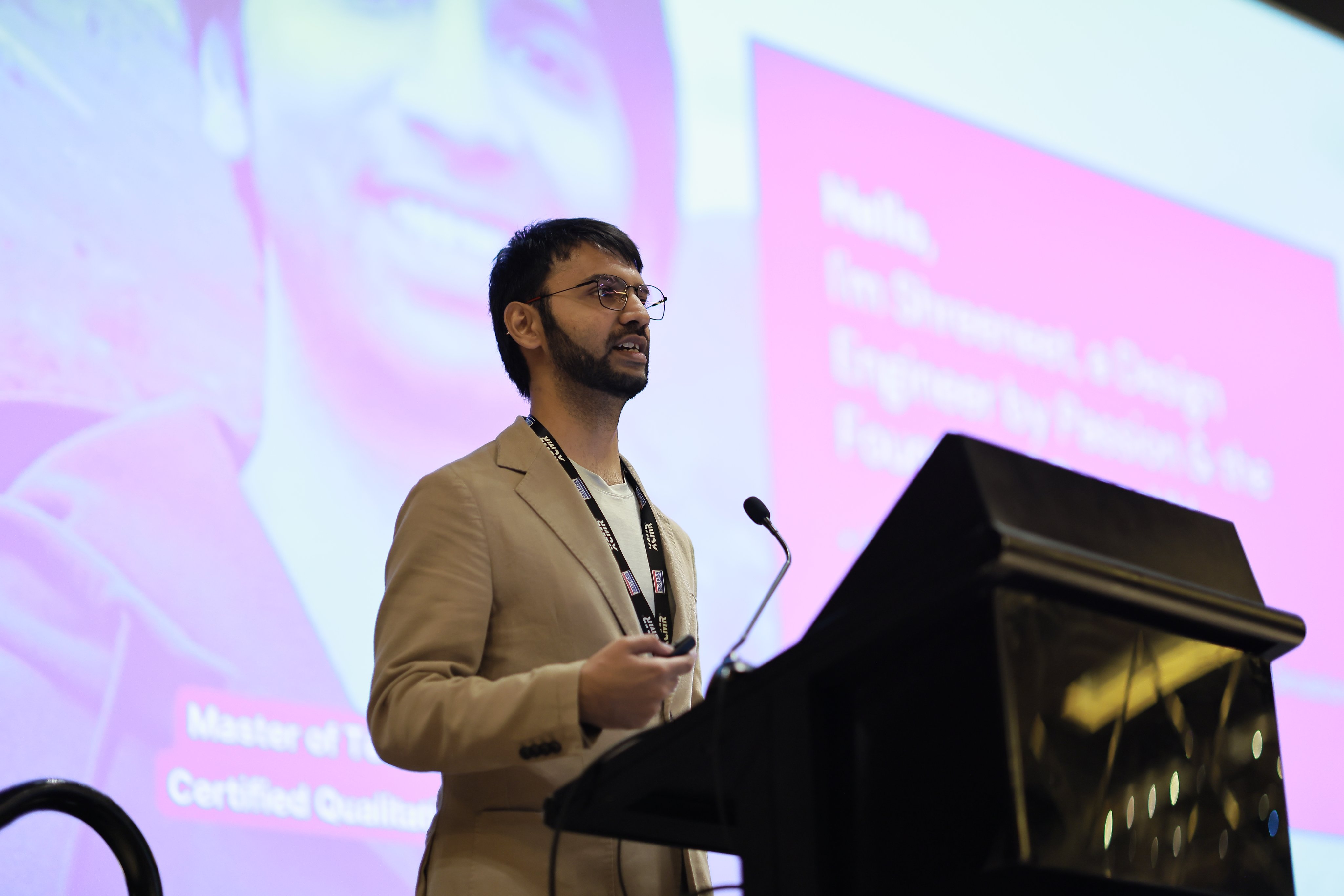 SpaceUV keynote at IUVA World Congress 2023, Dubai